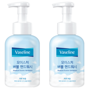 애경바세린 모이스처 버블 핸드워시, 500ml, 2개