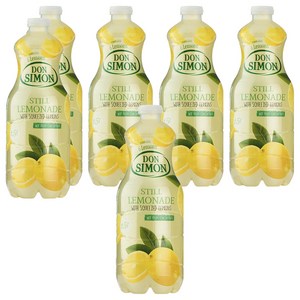 돈시몬 착즙 레몬에이드, 1.5L, 6개