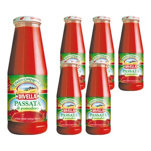 디벨라 토마토 퓨레, 680g, 6개