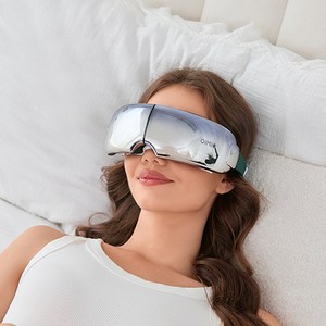 미오데칼코마니 진동 공기압 온열 무선 힐링 눈 마사지기