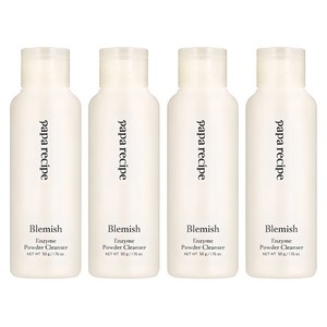 파파레서피 블레미쉬 효소 클렌징 파우더, 50g, 4개