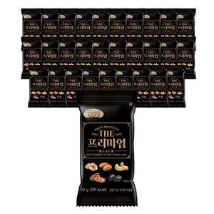 하루견과 더 프리미엄 블랙 믹스넛, 30g, 30개