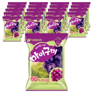 마이구미 포도, 66g, 20개