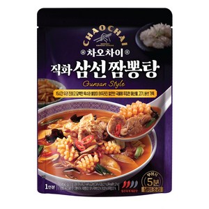 차오차이 직화 삼선 짬뽕탕, 450g, 1개