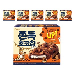 청우식품 쫀득초코칩, 240g, 6개