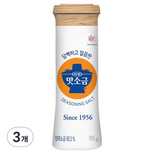 미원 맛소금, 95g, 3개