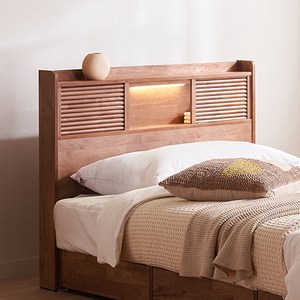 잉글랜더 어도어 템바보드 원목 LED 수납 침대 프레임 단품 방문설치