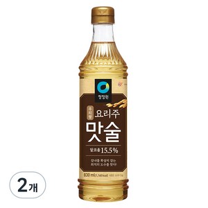 청정원 요리주 맛술, 830ml, 2개