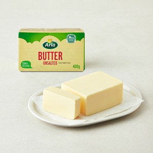 Arla 무가염 버터, 400g, 1개