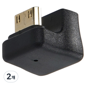 컴스 Mini HDMI 연장 꺾임 젠더 180도 MF 8K 60Hz 2.1 UHD