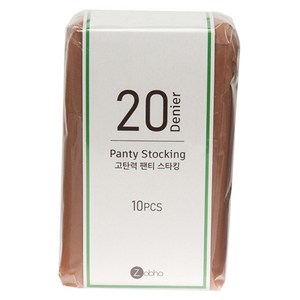 조브하 여성용 국내산 고탄력 20D팬티스타킹 10P 벌크형