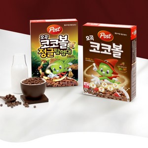 포스트 오곡 코코볼 시리얼, 1kg, 2개