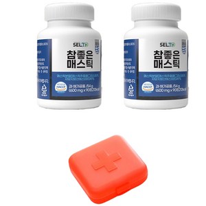 SELTH 참좋은 매스틱 + 알약 케이스 랜덤발송, 180정, 54g, 1개