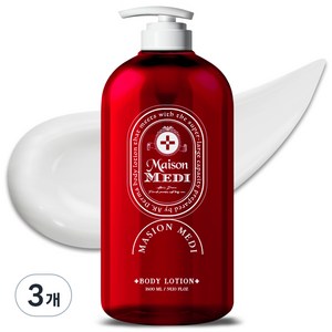 아케이 메종메디 바디로션 플로럴머스크향, 1600ml, 3개