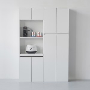 도모디자인 오르딘 주방 키큰 렌지 + 멀티 수납장 세트 방문설치