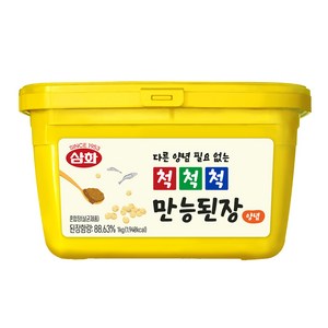 삼화식품 척척척 만능 된장 양념, 1개, 1kg