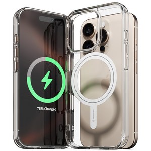 신지모루 2배 자력 M 에어클로 마그네틱 맥세이프 호환 투명 휴대폰 케이스