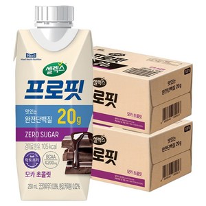 셀렉스 프로핏 모카 초콜릿, 250ml, 36개