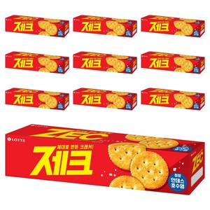 롯데제과 제크 오리지널 크래커, 100g, 10개