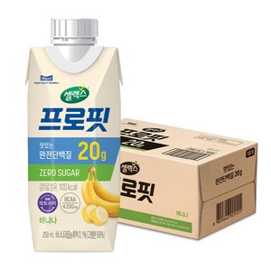 셀렉스 프로핏 바나나, 250ml, 18개