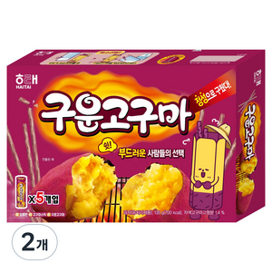 해태제과 구운고구마, 135g, 2개