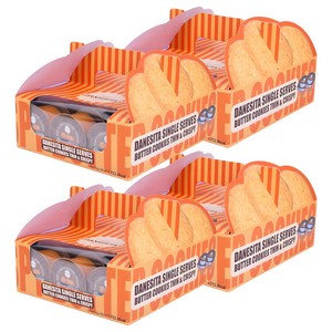 다네시타 댄케이크 버터쿠키 씬앤크리스피 싱글서브, 324g, 4개