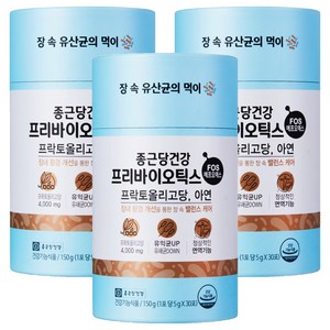 종근당건강 프리바이오틱스 FOS, 150g, 3개