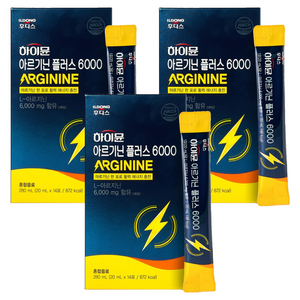 하이뮨 아르기닌 플러스 6000, 280ml, 3개