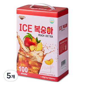 지노 아이스티 복숭아