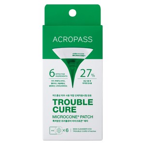 아크로패스 트러블큐어 마이크로콘 패치, 6개입, 1개