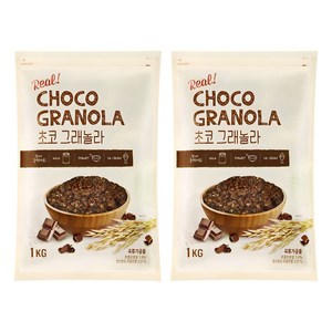 동서 초코 그래놀라 시리얼, 1kg, 2개