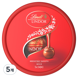 린트 린도볼 밀크 5p, 62.5g, 5개