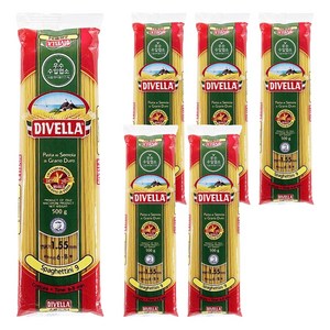 디벨라 new 스파게티니, 500g, 6개