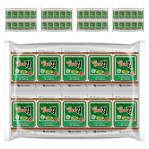 소문난오부자 파래 도시락김 20p, 5g, 100개