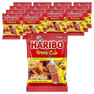하리보 해피콜라향 젤리, 100g, 15개