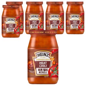 하인즈 미트 칠리 파스타 소스, 350g, 6개