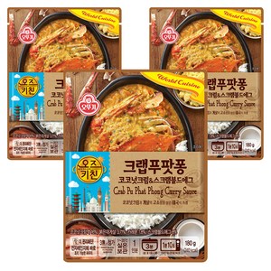 오즈키친 크랩푸팟퐁, 180g, 3개