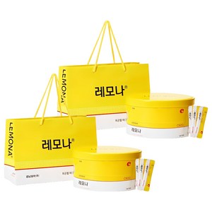 레모나 산 비타민C 120포+쇼핑백, 240g, 2개