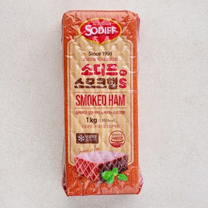 소디프 스모크햄 에스, 1kg, 1개