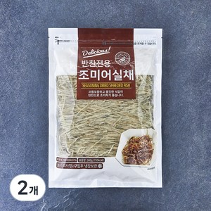 해맑은푸드 반찬전용 조미 어실채, 300g, 2개
