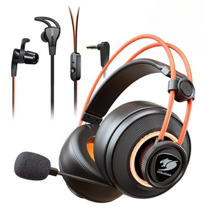 쿠거 GAMING 헤드셋 + HAVOC GAMING 유선 이어폰