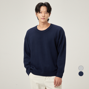 캐럿 남성용 루즈핏 도톰 스웨터