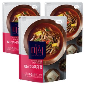 더미식 큰 소고기육개장, 500g, 3개