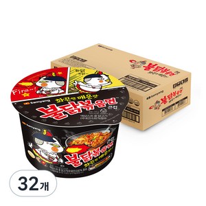 삼양 불닭볶음면 큰컵 105g, 32개