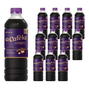 아카페라 올데이 헤이즐넛 아메리카노, 1L, 12개