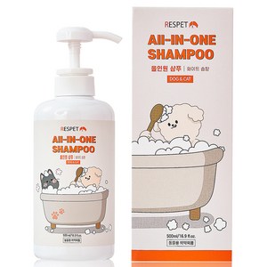 리스펫 반려동물 더 순한 저자극 올인원 샴푸