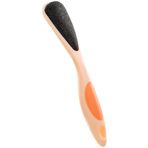 핸들 발각질제거기 오렌지, 1개입, 1개