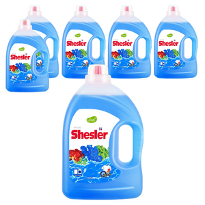 쉬슬러 액체세제 에이프릴 본품, 3.05L, 6개