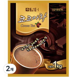 담터 코코아차 분말, 1kg, 1개입, 2개