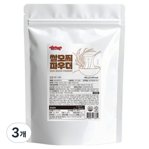 토핑스 쌀모찌 찹쌀 떡 파우더